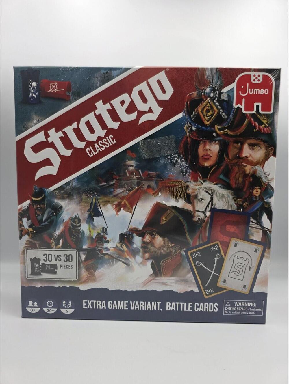 Stratego US Classic Strategy Board Game – Capture the Flag – New & Sealed
